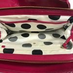 Kate Spade  Dark Pink Leather Shoulder Bag with Chain Strap Photo 7