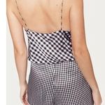 Cami NYC Matilda Silk Short in Black Mini Gingham NWT Photo 2