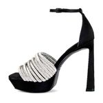 Johnathan SIMKHAI Lena Platform Sandal Size 39 Black Photo 1