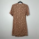 Faherty Ashley Wrap Dress Bronze Riviera Floral XS No Belt Brown Photo 3
