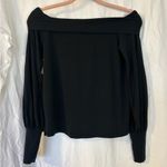 Abercrombie & Fitch black drapey long sleeve size XS Photo 3