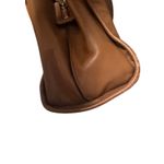 Coach  Madison Carlyle Smooth Leather Hobo Shoulder Bag – Saddle Brown Photo 6