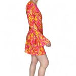 Dreamgirl  Pink Orange Halloween Hippie 60’s Costume Mini Dress Photo 3