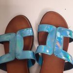 Muklucks Muk Luks Sandals Blue Brown Size 8 Photo 2