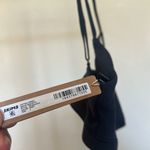 SKIMS ‎ Cotton Jersey Scoop Bralette NWT soot black size L Photo 7