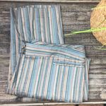 Lafayette 148  Blue & Silver Striped Capri pants Photo 1