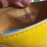 πBORNπ Cork Platform Wedge Sandal Patent Leather Size 10 Photo 9