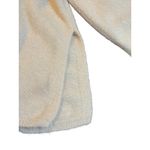 H&M  Cream Sparkle Knit Sweater Long Sleeve Crew Neck Shimmer Women Size Medium Photo 6