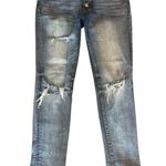 KanCan USA KanCan Mid Rise Boyfriend Fit Jeans Distressed Button Fly Womens 7 or 27 Photo 1