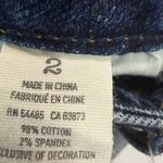 American Eagle  Outfitters Blue Jean Shorts Distressed Cuffed Photo 4