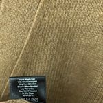 Jenni Kayne M Cashmere Wool Cardigan Sweater Patch Pockets Camel Quiet Luxury Brown Size M Photo 4