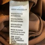 Good American Women's Slim Flare Scuba High Rise Pants In Burnt Caramel Size M Photo 9