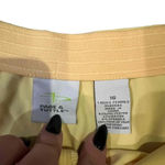 NWT Page & Tuttle‎ Yellow Stretch Capri Golf Chinos Pants Plus Size 16 Photo 1