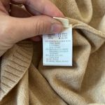 ESCADA Vintage Argyle Sweater Vest Womens Size Large Wool Cashmere Silk Academia Tan Photo 5