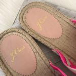 J.Crew Striped Twisted Knot Espadrille Sandals Size 8.5 Photo 4