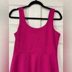 J.Crew Women's A-Line Sleeveless Dress in Bright Pink Berry Size S Photo 2