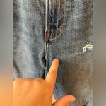 Abercrombie & Fitch Abercrombie &β Fitch Ankle Straight Ultra High Rise Distressed Jeans Size 25/0s Photo 5