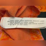 ZARA  Orange and Pink Patterned Sleeveless Top size L NWT Photo 5