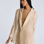 Kenneth Cole  Women's Organza Boyfriend Blazer Photo 2