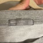 Bershka ✨ BSKGirl ‘Darlin’ Cropped Grey Sz Large Sweatshirt✨ Photo 7