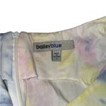 Bailey blue  Yellow, Pink & Blue Pleated Mini Dress Photo 3