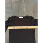 Belle by Kim Gravel size xxs‎ (runs big) black long sleeve top Photo 2
