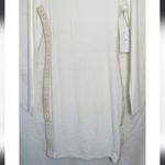 Spiritual Gangster NWT WHITE RIBBED LOVE IS THE ANSWER BODYCON LONG SLEEVES XL Photo 3
