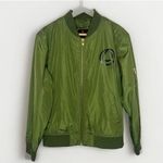 MONAT Woman’s Bomber Jacket Green Small Photo 0