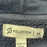 Peloton  Navy Full Zip Women’s Hooded Sweatshirt Ride Love Sweat Size Medium M Photo 6