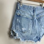 AGOLDE Parker Shorts Button Up Fly Distressed Size 25 Photo 3