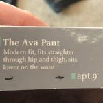 Apt. 9 Brown Capri work slacks never worn  Photo 3