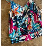 Calvin Klein Tankini Top Tropical Rainforest Size Small Photo 5