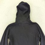 Athleta Triumph Hoodie Black Full Zip Sweatshirt Jacket Thumbholes Size Small Photo 8