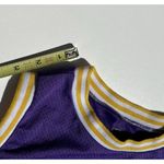 NBA Los Angeles Lakers Jersey Shoulders Cropped Womens T Photo 9