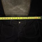 Michael Kors  velvet feel corduroy flare pants low rise Photo 4