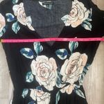 Kendall + Kylie  Long Sleeve Shorts Romper
Black w/floral print. Size Small Photo 8