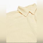 Wilfred Free NWT  SAIL Button Up Size Large Color Beige Photo 1