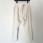 Theory  Pants Womens Treeca Pull-On Pant in Good Linen Neutral Straw Size‎ 14 NEW Photo 6