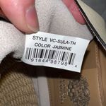 Vince Camuto  Sula Leather Top Handle Bucket Bag Jasmine Cream Snap Closure Photo 13