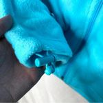 Columbia  Full Zip Long Sleeve Mock Neck Fleece Jacket Zipper Pockets Blue Small Photo 6