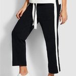 Seafolly NEW Joggers Size Small Loungewear Holiday Relax Pant Cropped Black NWOT Photo 0