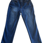 Soft Surroundings  Ultimate Denim Pull-On‎ Crop Blue Jegging Pants Photo 0