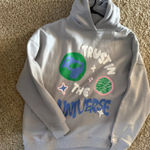 Trust In The Universe Wound Up Grey Sweater Gray Size L Photo 0