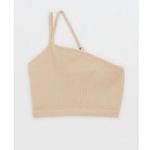 Aerie Seamless One Shoulder Longline Bralette Photo 1