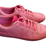 Vintage Havana  Kara Leather Glitter Sneaker in pink 10 Photo 0