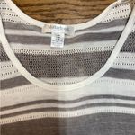 Motherhood  Maternity. Size Medium gray and white sweater Photo 5