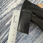 Nine West Vintage 90’s Unique Cut-Out Design Black Leather Women's Heels Photo 8