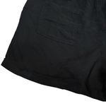Gap Women's L Black Tencel Drawstring Shorts NEW Photo 5
