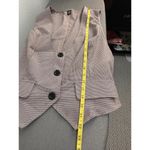 SheIn  Brown Beige Plaid Cropped Vest Adjustable Straps Modern Layering Piece 1X‎ Photo 6