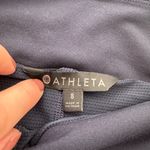 Athleta  Navy Blue Skort with Zipper Pockets Built in Shorts size 8 Photo 3